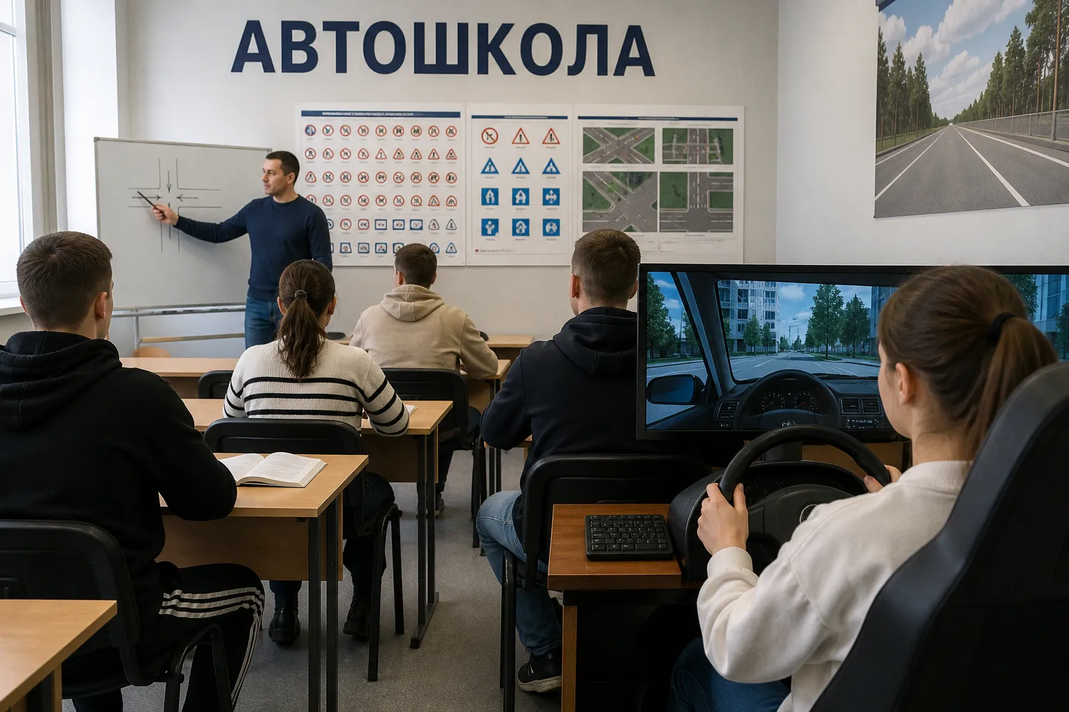 Вождение в школьной программе: как планируют выдавать права вместе с аттестатом